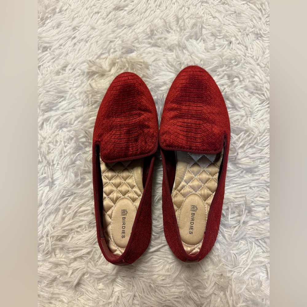 Birdies The Starling Brandy Velvet flat - Picture 4 of 15